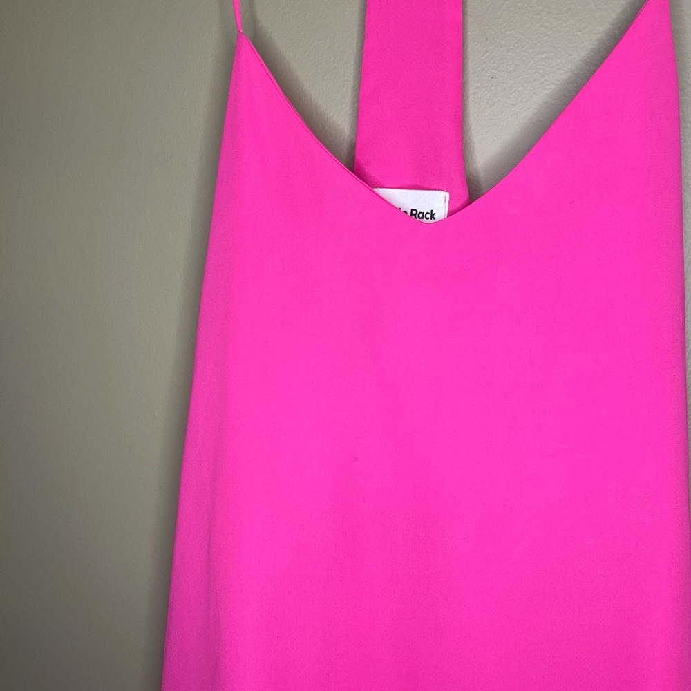 Style Rack Pink Halter Top Women’s Small - Picture 2 of 7